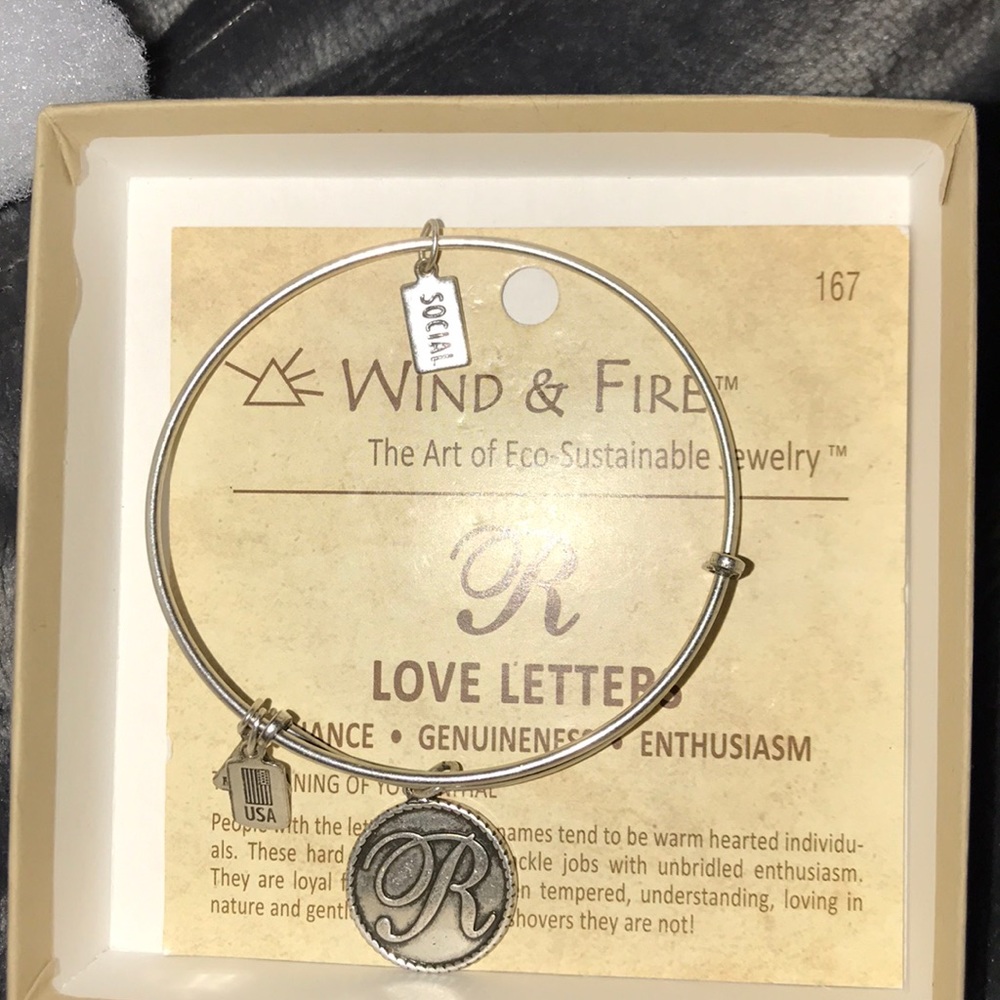 Wind & Fire R Bracelet